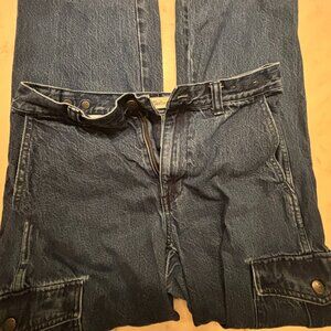 Madewell Low Slung Cargo Jeans